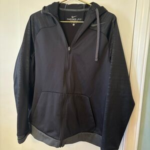 Nike Therma-Fit Black and Gray Jacket